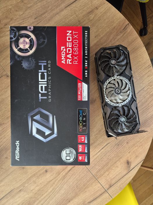 Karta graficzna ASROCK Radeon RX 6800XT Taichi X OC