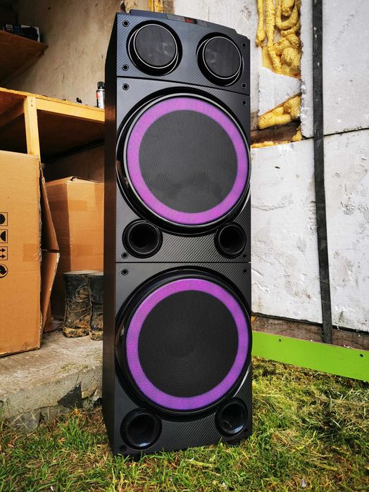 KOLUMNA NAGŁOŚNIENIOWA Głośnik Bluetooth MP3 Wieża Subwoofer Karaoke