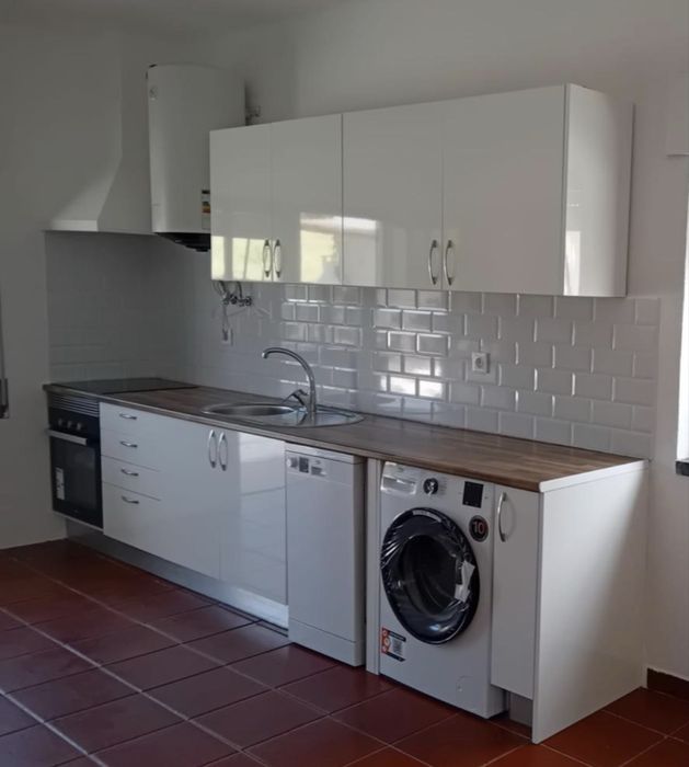 Cozinha termolaminado branco - Nova