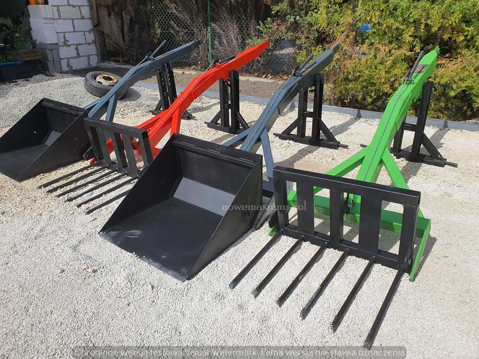 łycha do podnośnik do obornika na tył ciągnika Tur Dostawa PL