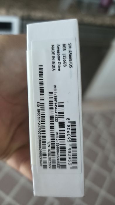 Vendo samsung A56. 256 gb novog g5 dual sim