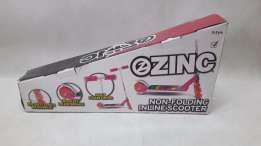 Hulajnoga ZINC Non-Folding Świecące Koła Różowa Lub Aluminiowa Ozbozz