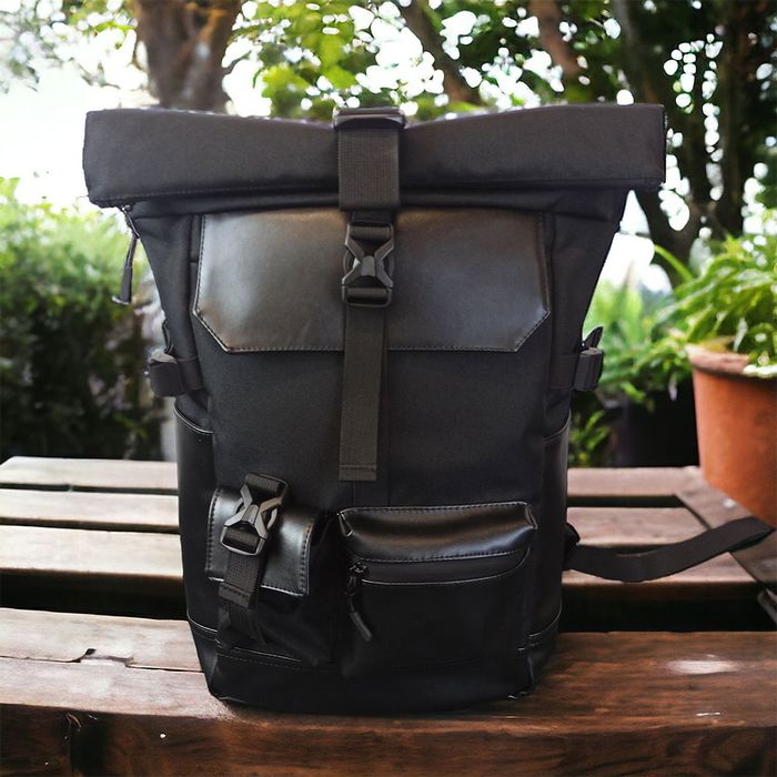 Рюкзак Rolltop чоловічий жіночий для подорожей і ноутбука