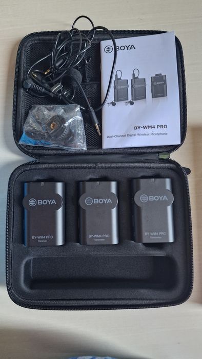 Kit Microfone BOYA BY-WM4 PRO-K263825211921027121