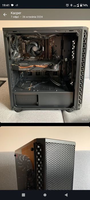 Komputer stacjonarny do gier AMD RYZEN 5 3600 rezerwacja.