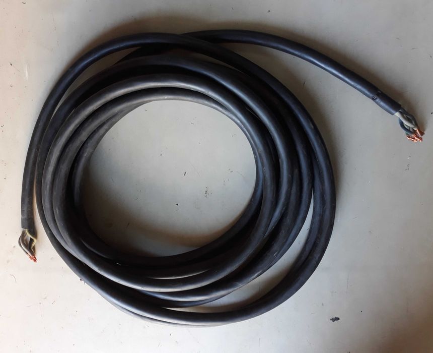 Przedłużacz kabel siłowy gumowy H07RN-F 5x6mm - 10m