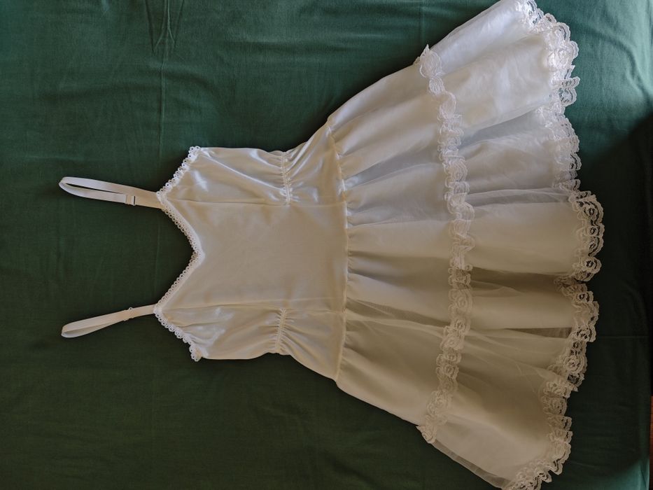 Combinação / Anágua Interior para Vestido (Criança - 4/5 Anos) – Como Nova
