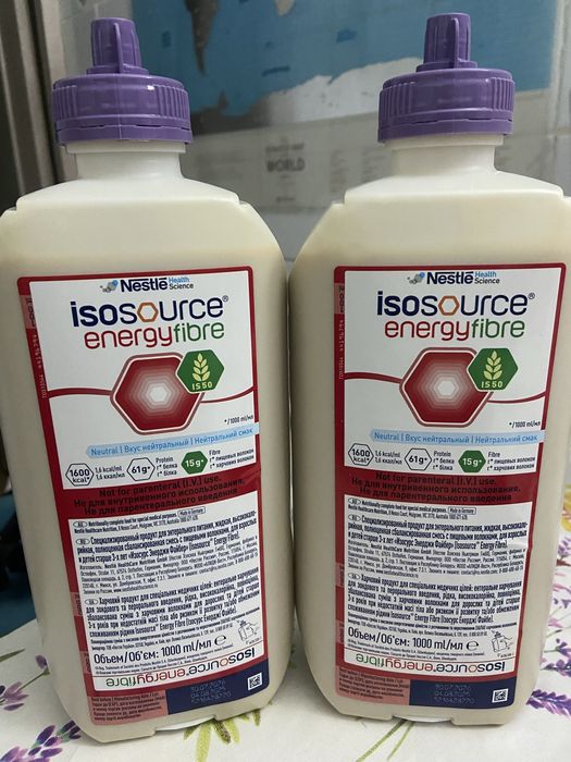 Isosource Energy Fibre від Nestlé ентеральне харчування