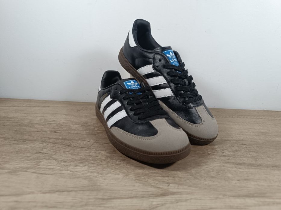 Adidas samba vegan "Black/gum"