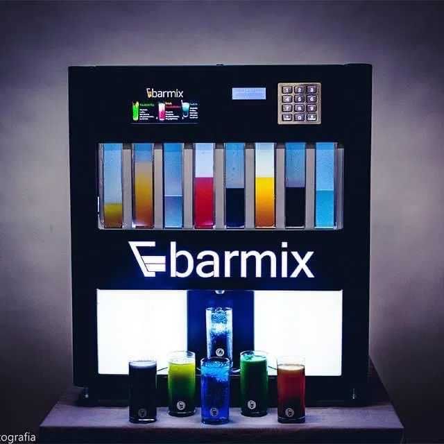 Barmix, barman automat do drinków. Fotobudka 360, ciężki dym!
