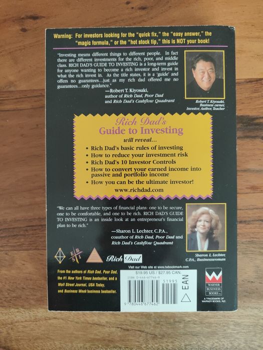 Rich dad / Robert kiyosaki guide to investing