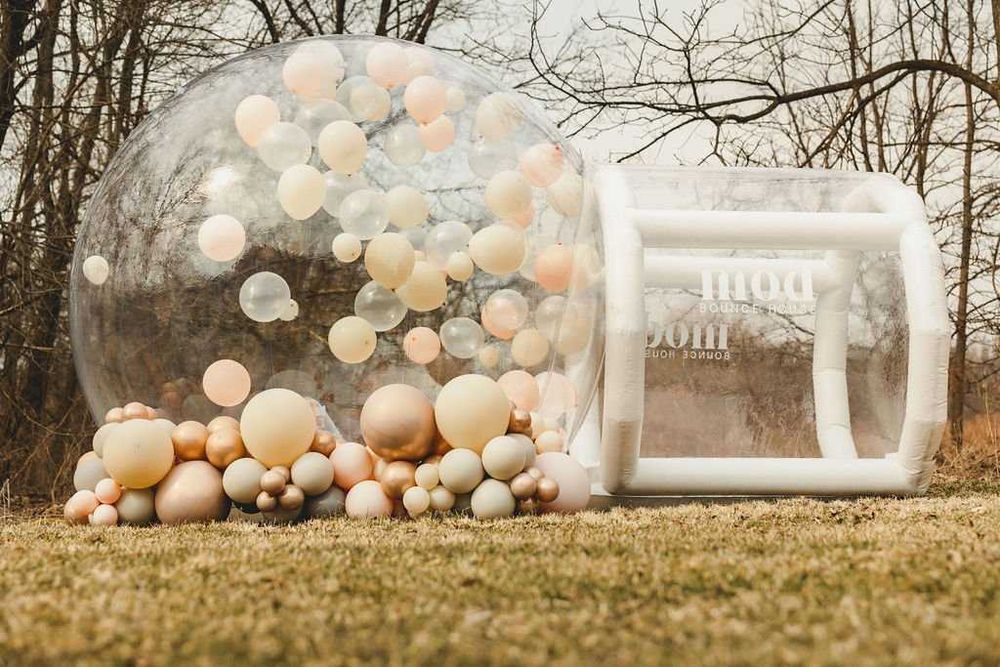 Bubble House i Zamek dmuchany - Eleganckie Dmuchańce