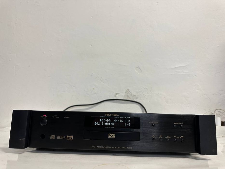 Odtwarzacz DVD-Audio Rotel RDV-1060 | DVD-Audio | 24-bit/192 kHz | Progressive Scan | Dolby Digital | DTS