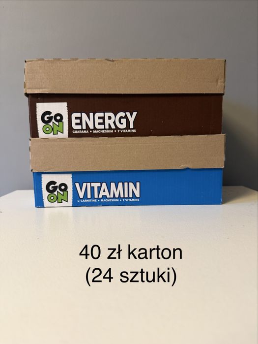 GO ON Vitamin / GO ON Energy - karton 24 sztuki