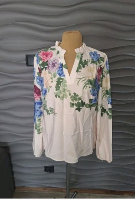 Bluzka kwiaty nowa L/xl