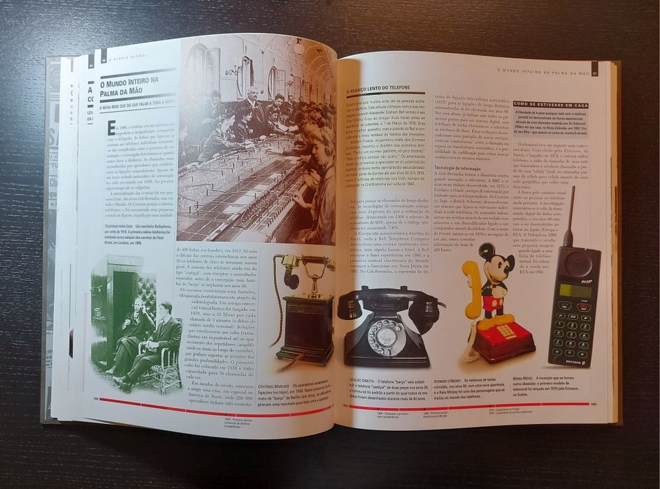 Livro Memórias de um Século XX "Inventos que mudaram o Mundo", Reader's Digest - como novo