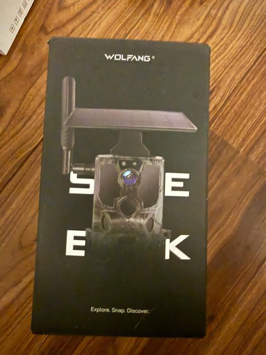 Câmara de Caça WOLFANG Solar, 4G LTE