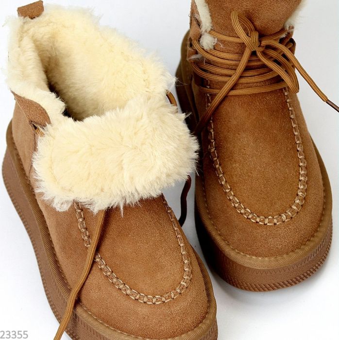 Уги на шнурівці натуральна замша 36,37,39,40,41