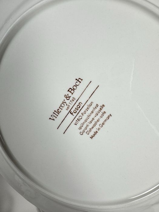 Podtalerze duże talerze Villeroy Boch Fasan 26,5cm