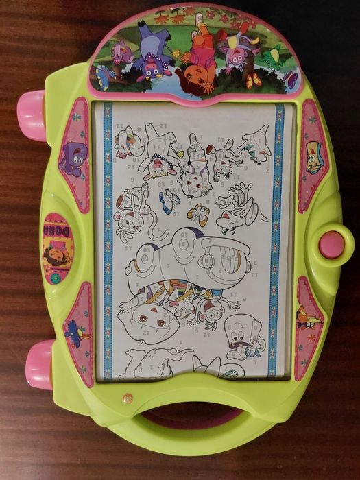 Jogo para decalque com luz DORA