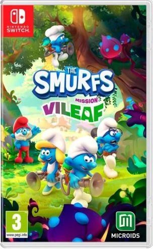the smurfs : mission vileaf pl (switch) nintendo switch pudełkowa