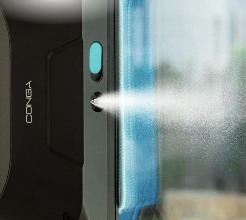 Robô limpa-vidros 3 em 1 - Cecotec Conga Windroid 1390 Double Spray Connected