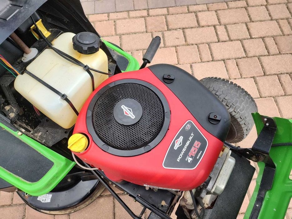 Traktorek Kosiarka Briggs 15.5KM Mastercut MTD 2 noże Duży KOSZ