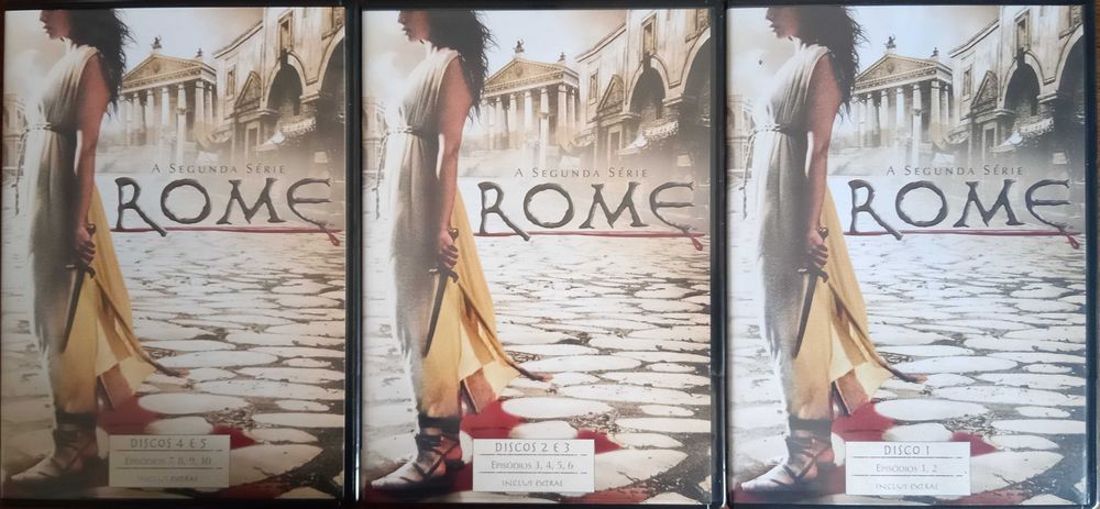 Roma - - - Série - - 2ª Temporada - - - - - 5 X DVD