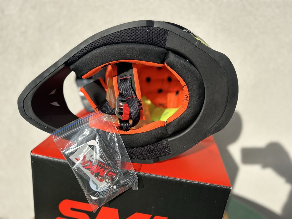 Kask motocyklowy cross HULAJNOGA quad SMK ALLTERRA rozmiar S 55cm