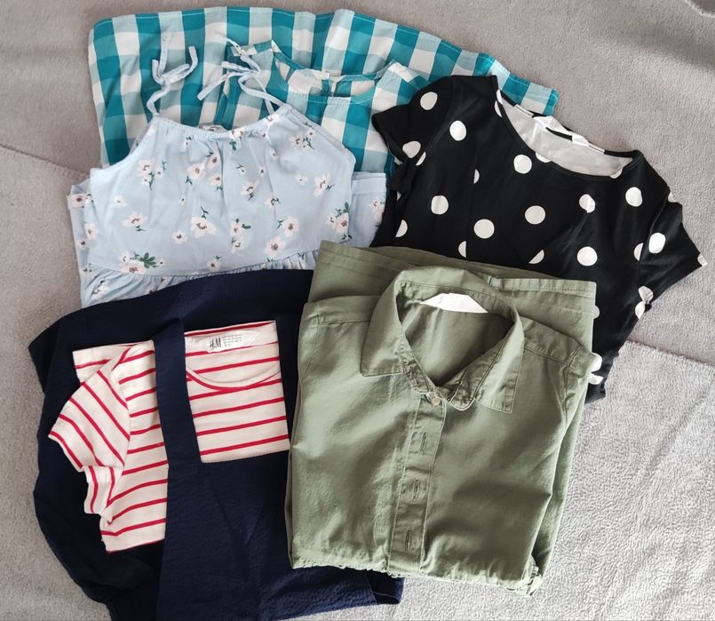 5 sukienek na lato rozm. 110/116 H&M C&A