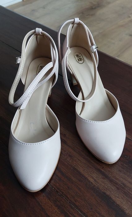 Buty Witt rozmiar 37, pudrowy róż