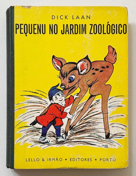 Dick Laan, PEQUENU no Jardim Zoológico. Lello & Irmão, Editores, 1964