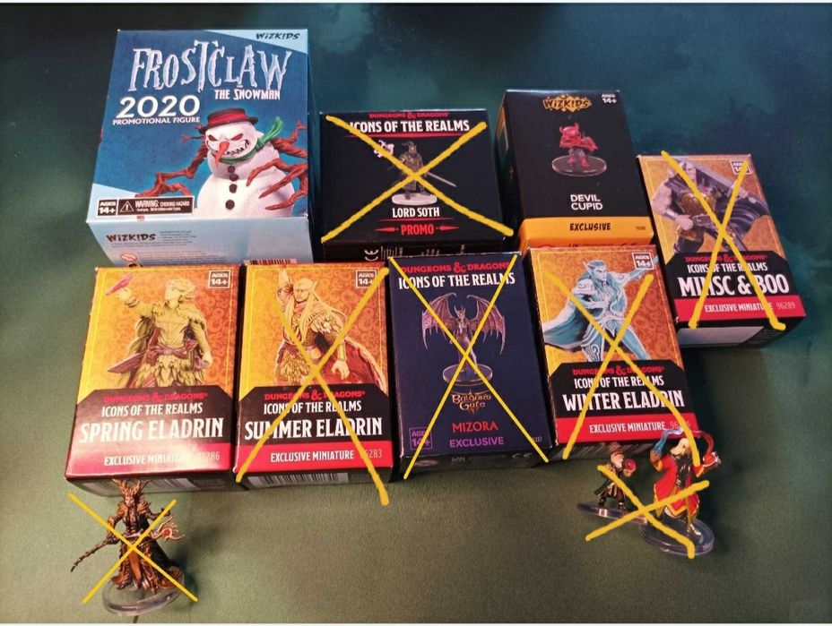 Dungeons & Dragons Figurki Promo