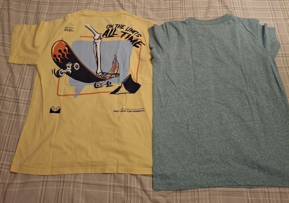 2 T-shirts criança 12 anos