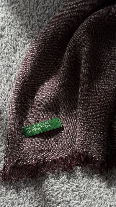 Szalik Benetton szarfa chusta