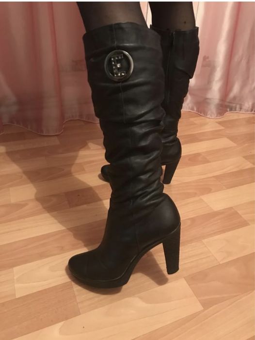 Сапожки НОВІ натуральна шкіра