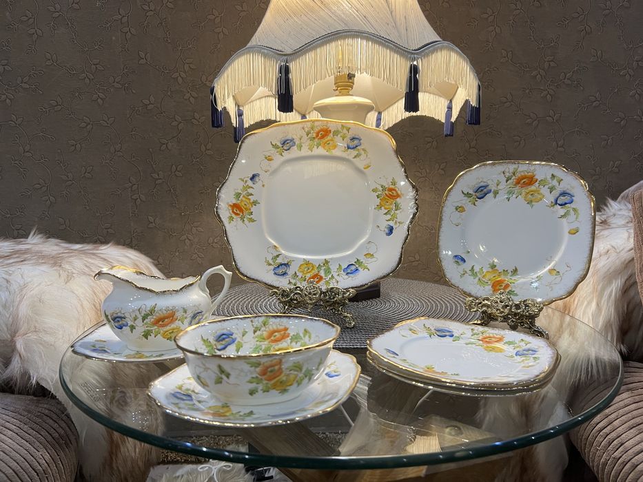 Фарфоровый десертный сервиз Royal Albert: 4 000 грн. - Посуд / кухонне ...