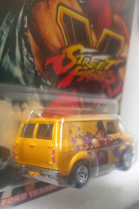 Ford transit super van hot wheels street fighter