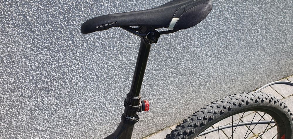 Rockrider XC 100, full, 29", hydraulika, sztyca regulowana, karbon kie