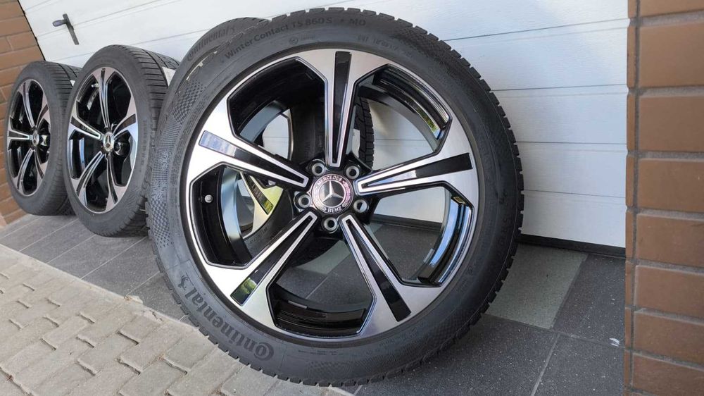 Koła Mercedes E Klasa W214 19" 5x112 opony zima  245/45/19 TPMS (OL2163)