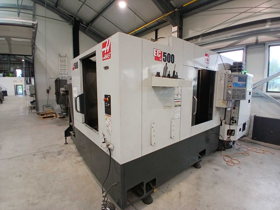 Frezarka CNC HAAS EC-500, 4 osie, 2 palety, 2011