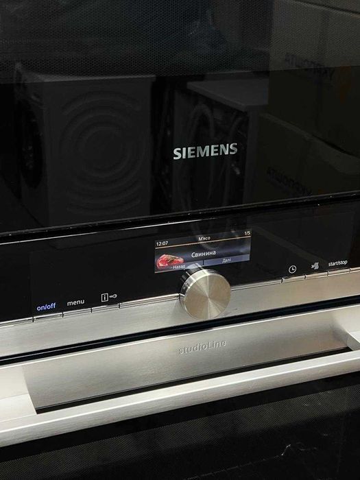 Духова шафа HB876GDS1S + Мікрохвильова піч CF634AGS1