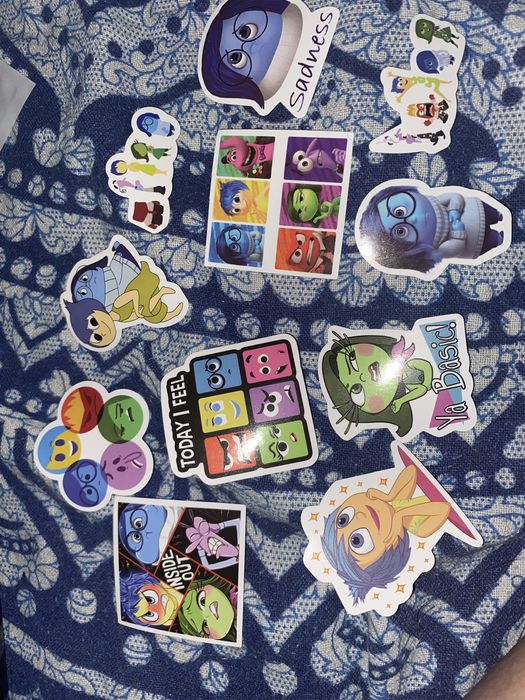 Autocolantes inside out 2  / Divertida Mente 2  - novo