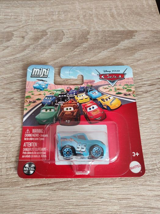 Dinoco zygzak McQueen Disney auta Mattel cars mini racers mikroauta
