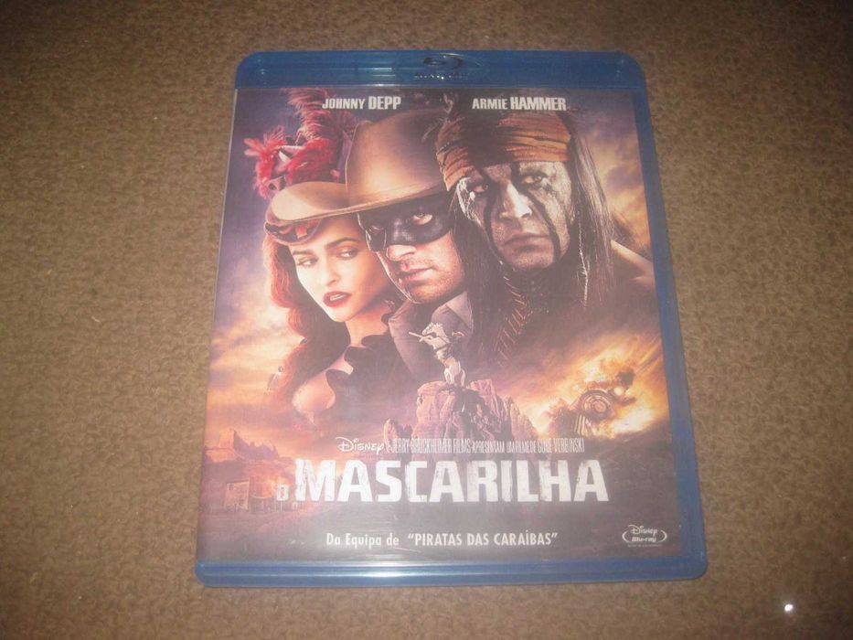 Blu-Ray "O Mascarilha" com Johnny Depp