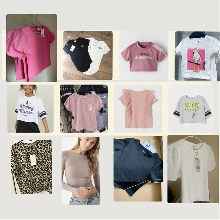 Футболки h&m zara