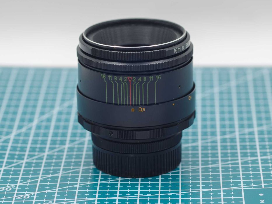 Lente soviética Helios 44-2 58mm f/2 M42