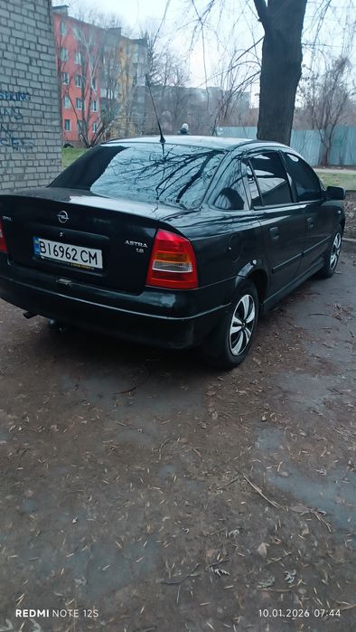 Opel astra g газ бензин
