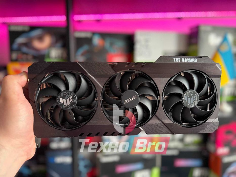 Гарантія! RTX 3070 Ti 8GB Asus TUF Gaming OC Ігрова відеокарта пк ТехноБро