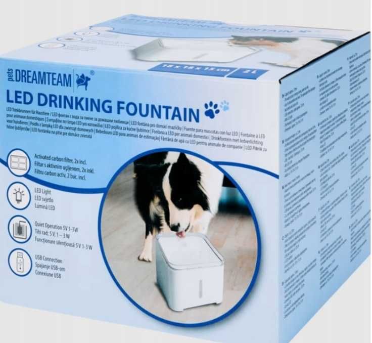 Fonte automática para Gatos/Cães - como Nova